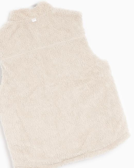 Patagonia Blue High-Necked Sleeveless Double-Sided Vest for men