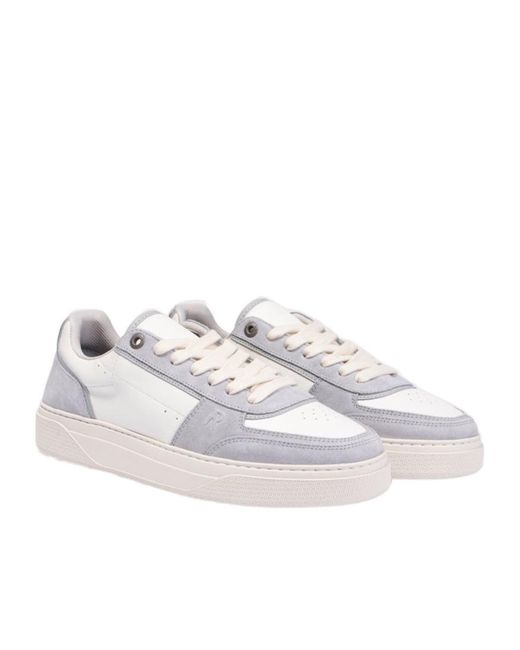 Represent White Initial Two-Tone Sneakers for men
