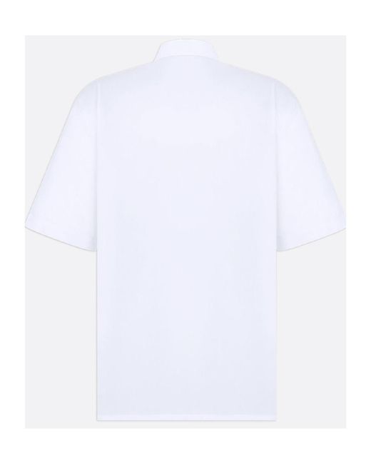 Dior White Short-Sleeved Shirt for men