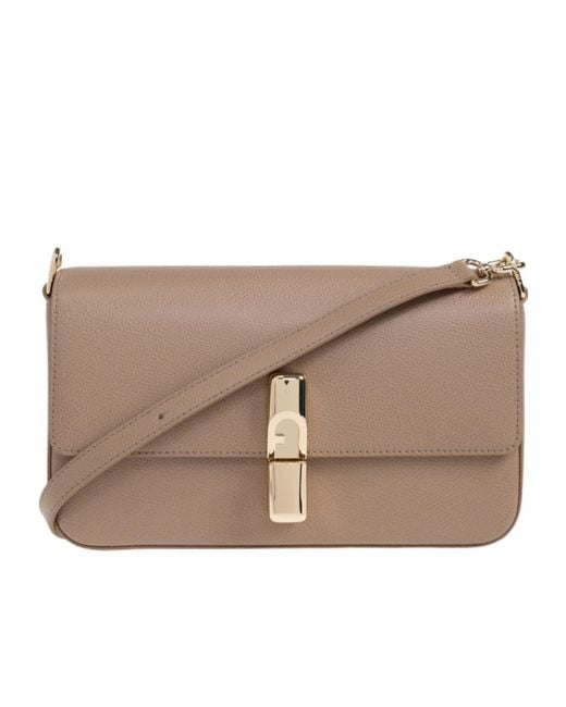 Furla Natural Iride Small Shoulder Bag