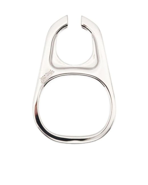 Jean Paul Gaultier White The Ring-Pull Pendant
