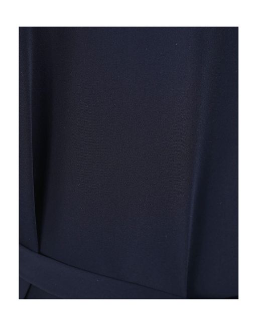 P.A.R.O.S.H. Blue A Girdle Mini Dress