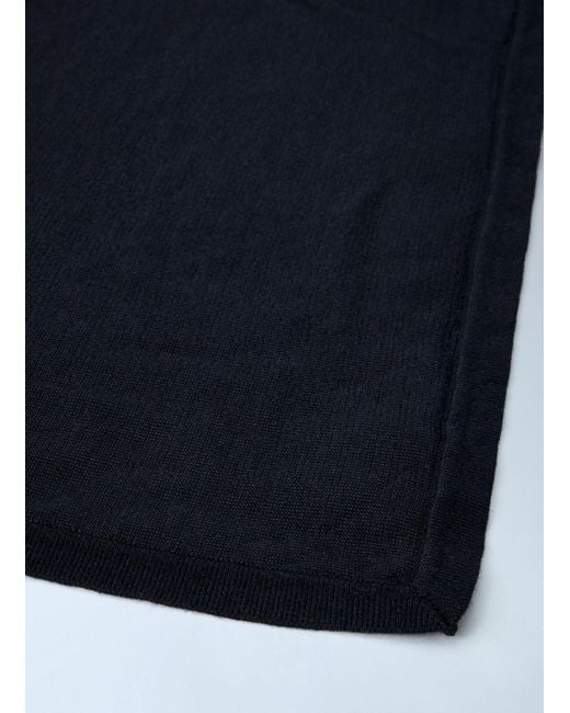 Totême  Blue Triangular Folded Bandana Scarf