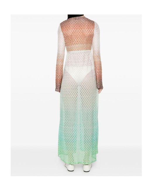 Missoni White Open-Knit Cover-Up