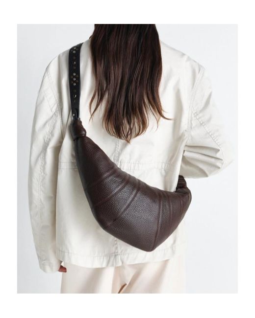 Lemaire Multicolor Knotted Medium Croissant Shoulder Bag