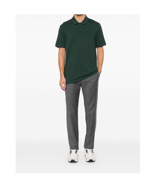 Dondup Gray Tailored Wool Pants for men