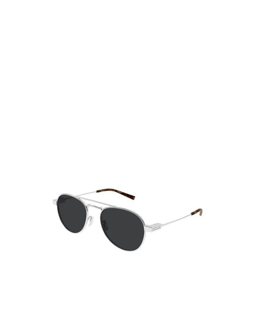 Saint Laurent Multicolor Eyewear Aviator Frame Sunglasses for men