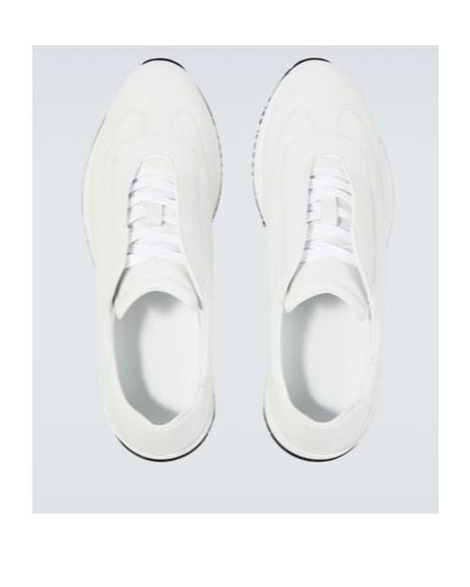 John Lobb White Foundry Ii Leather Low-Top Sneakers for men