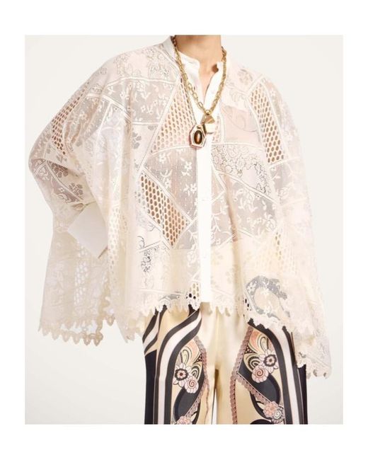 LaDoubleJ Natural La Doublej Lacey Foulard Shirt