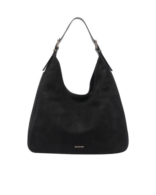 MICHAEL Michael Kors Black Nolita Large Hobo Shoulder Bag