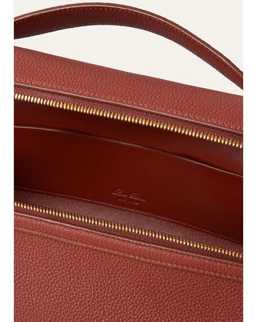 Loro Piana Red Extra Softy L29 Shoulder Bag