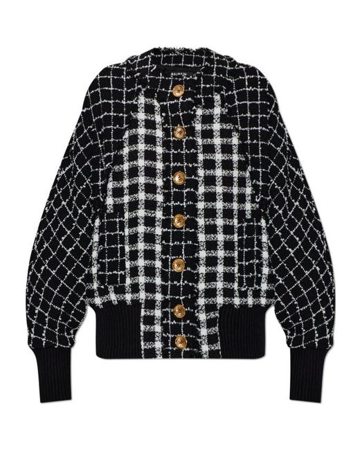Balmain Black Bomber Jacket