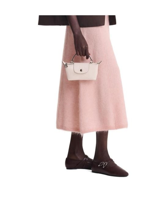 Longchamp Pink Le Pliage Xtra Xs Top Handle Bag