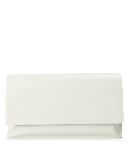 Burberry White Stylish Square Glasses