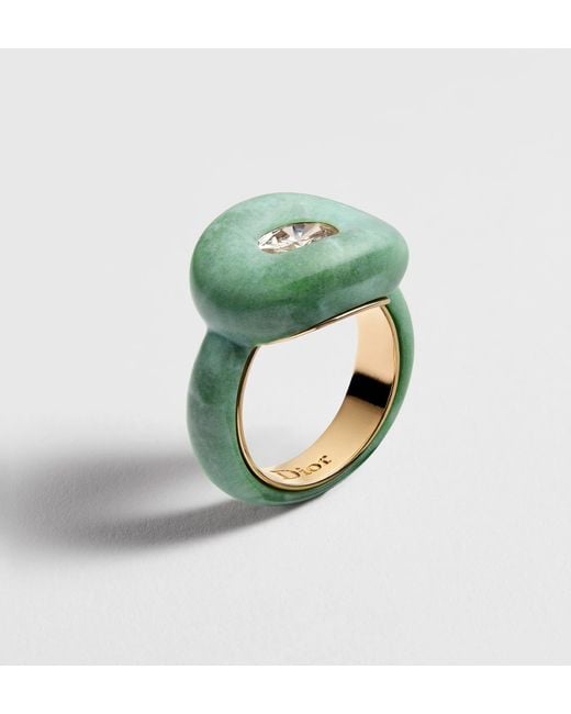 Dior Green Rocks Ring