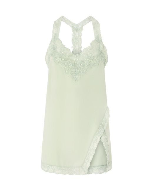 Pinko Green Lace Top