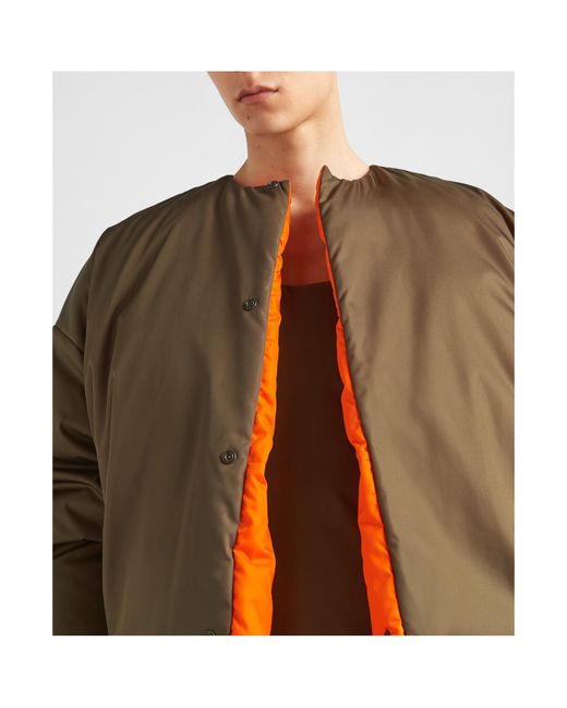 Prada Green Re-Nylon Down Vest for men