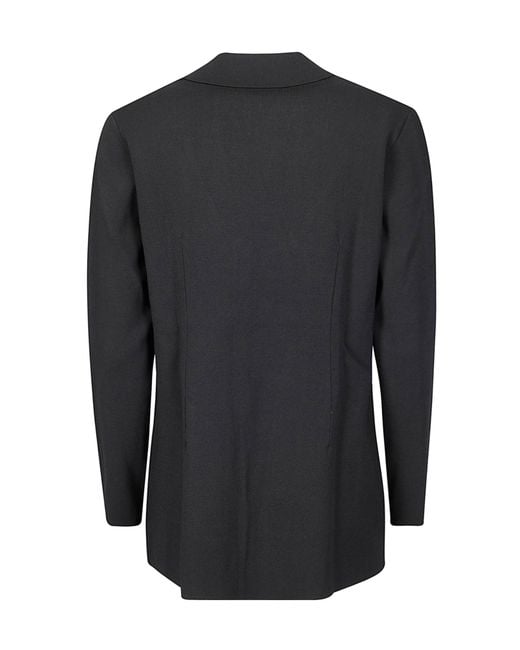 P.A.R.O.S.H. Black P.A.R.O..H. Roma Single-Breasted Blazer