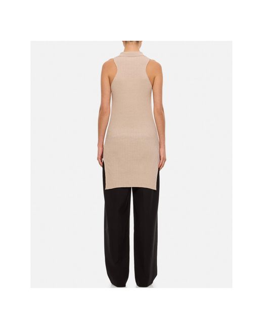 Quira Natural Long Vest