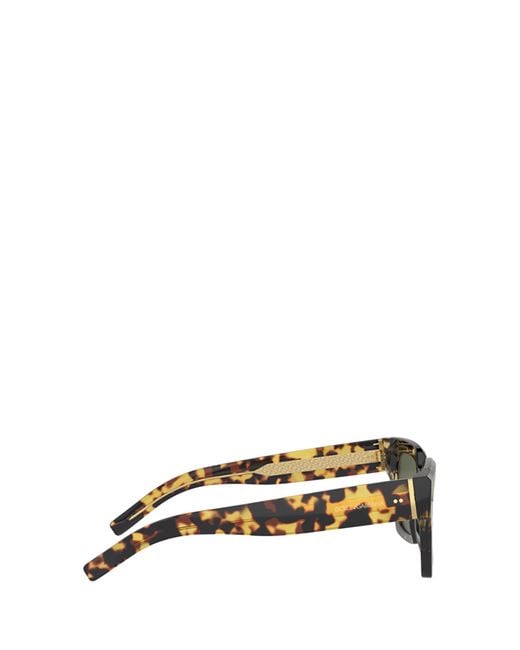 Dolce & Gabbana Green Eyewear Square Frame Sunglasses for men