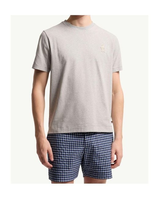Moncler Blue Grenoble 3 Packs Crewneck T-Shirts for men
