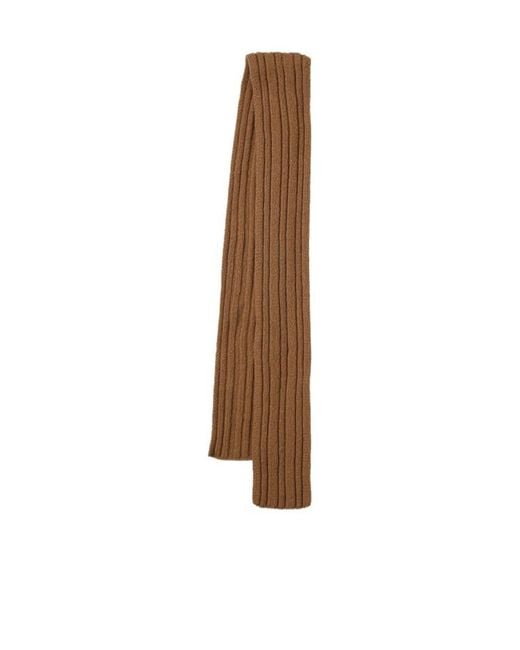 The Row Brown Amos Cashmere Scarf