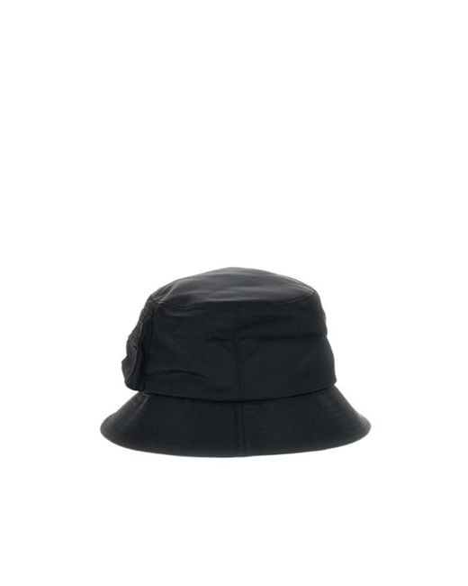 Sacai Black Zipper-Detail Bucket Hat
