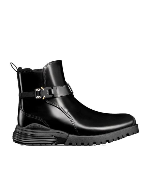 Dior Black Dior Combat Jodhpur Ankle Boot for men