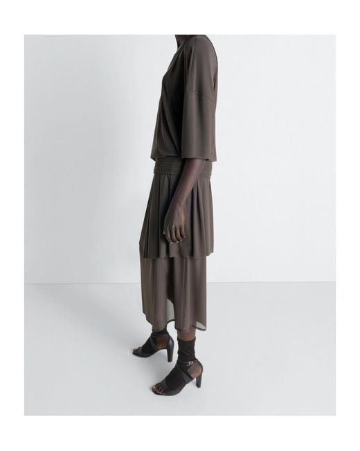 Lemaire Multicolor Double Layer Dress