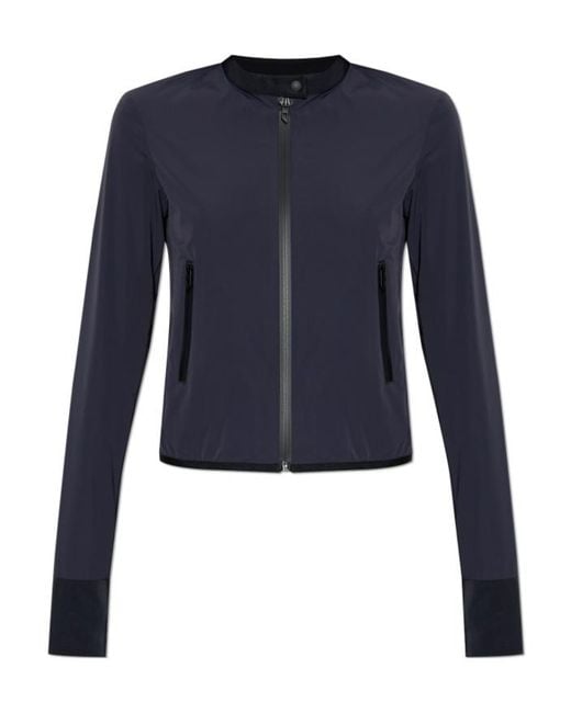 DIESEL Blue G-Ervin Zip-Front Stand-Collar Jacket