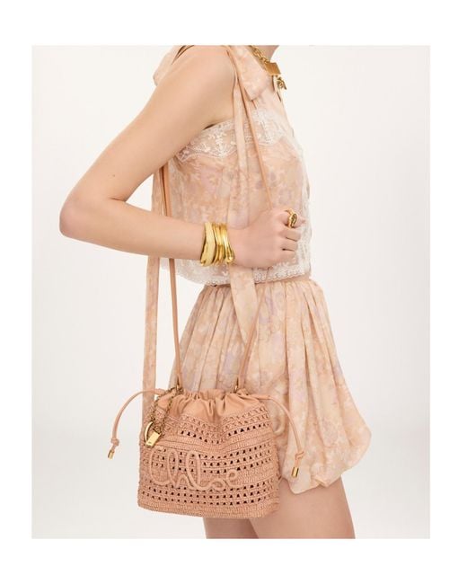 Chloé Pink Chloé Mini Drawstring Shoulder Bag