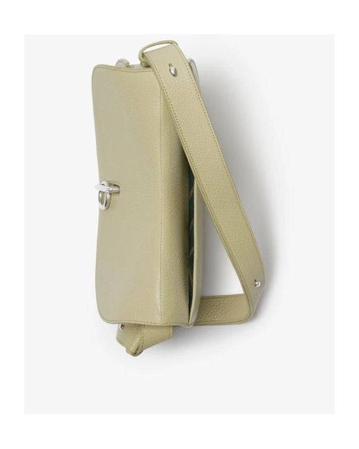 Burberry Green Medium Rocking Horse Shoulder Bag