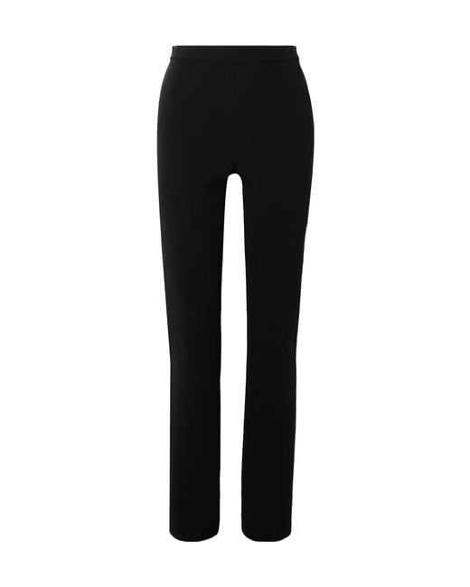 Stella McCartney Black High-Waist Trousers