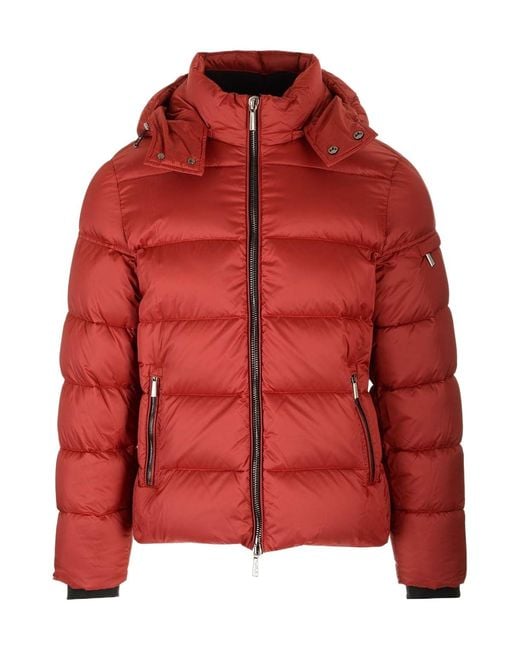 Moorer Zippered Down Jacket for men