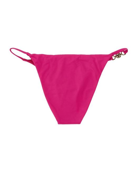 Versace Pink Medusa Detailed Bikini Briefs