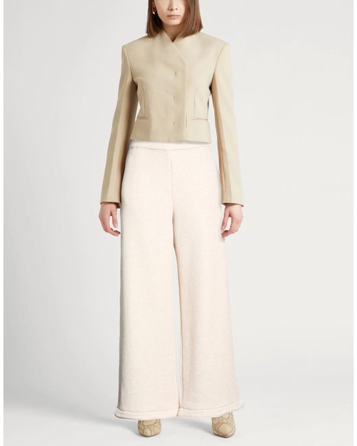 Max Mara Natural Wide-Leg Trousers
