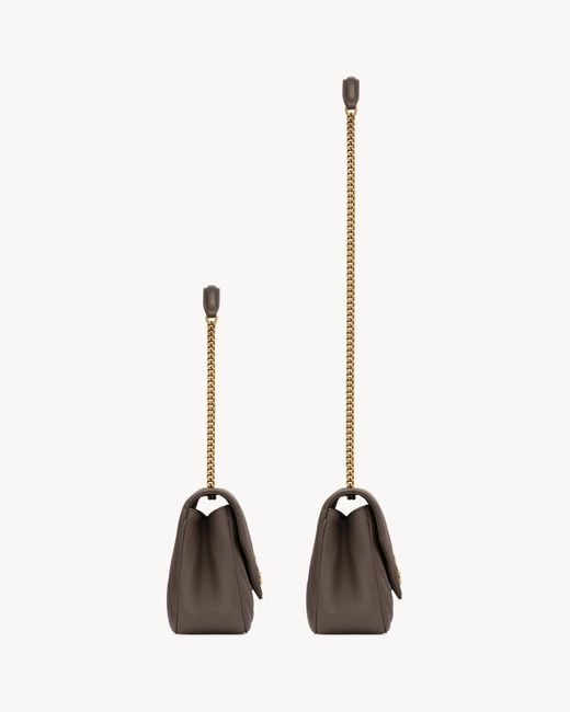 Saint Laurent Brown Loulou Medium Shoulder Bag