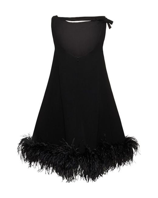 Valentino Backless Dress in Black | Lyst UK