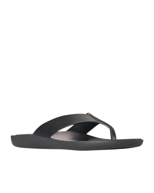 The Row Multicolor Leather Flip-Flops