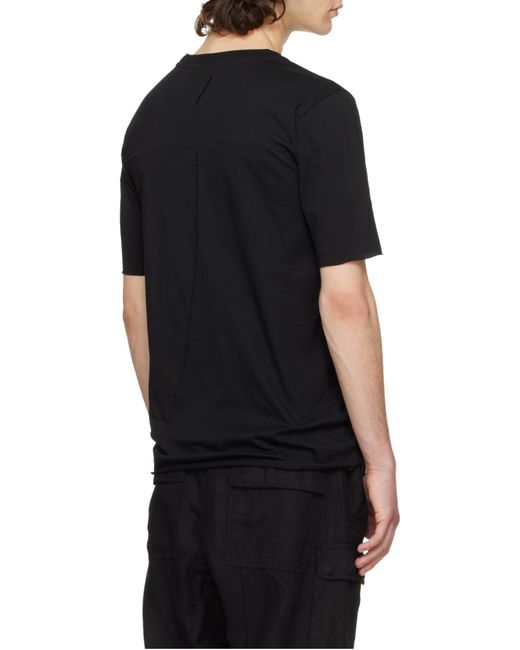 Thom Krom Black T-Shirt for men