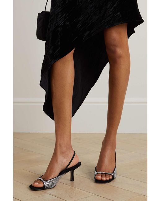 Neous Black Kamui Jewel 65Mm Sandals