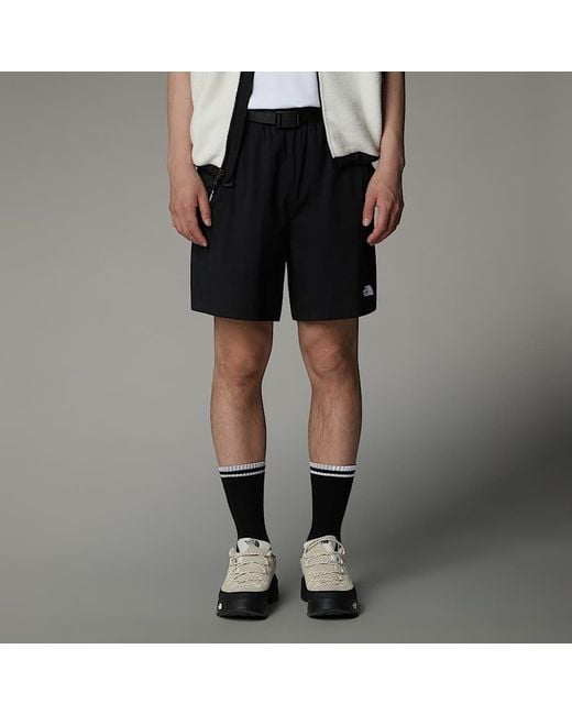 The North Face Black Class V Pathfinder Belted Shorts for men