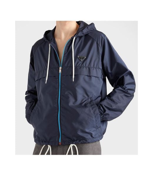Prada Blue Coats for men