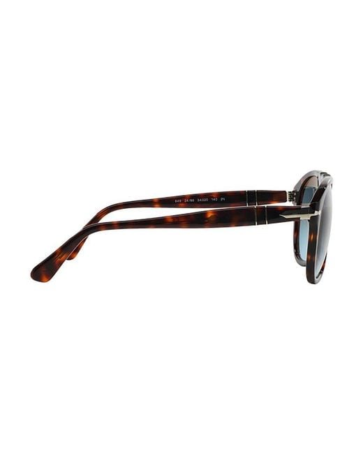 Persol Blue Aviator Sunglasses for men