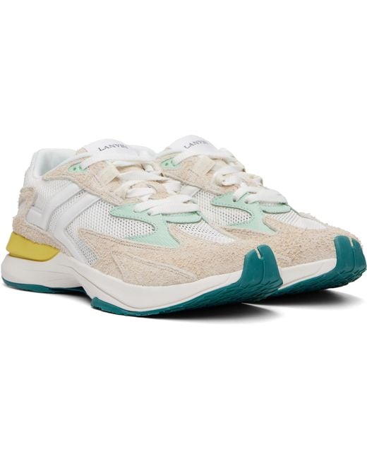 Lanvin White Jla Transparent Sneakers for men