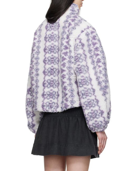 Isabel Marant White Mackensy Coat