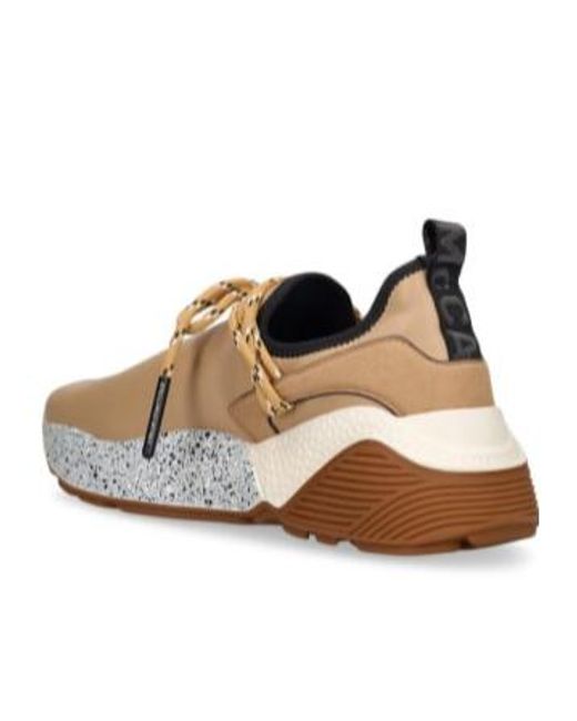 Stella McCartney Natural Eclypse Low-Top Sneakers