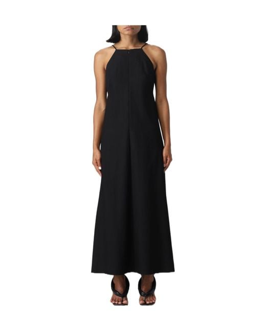 Proenza Schouler Black Backless Dress