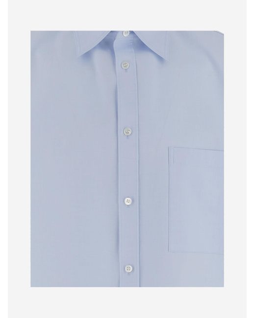 DARKPARK Blue Vale Short Sleeved Shirt for men