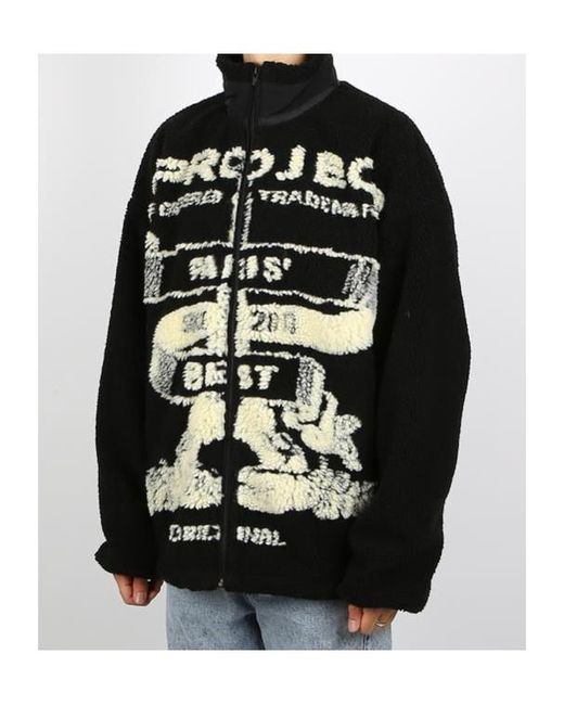 Y. Project Black Long Sleeve Casual Jacket for men